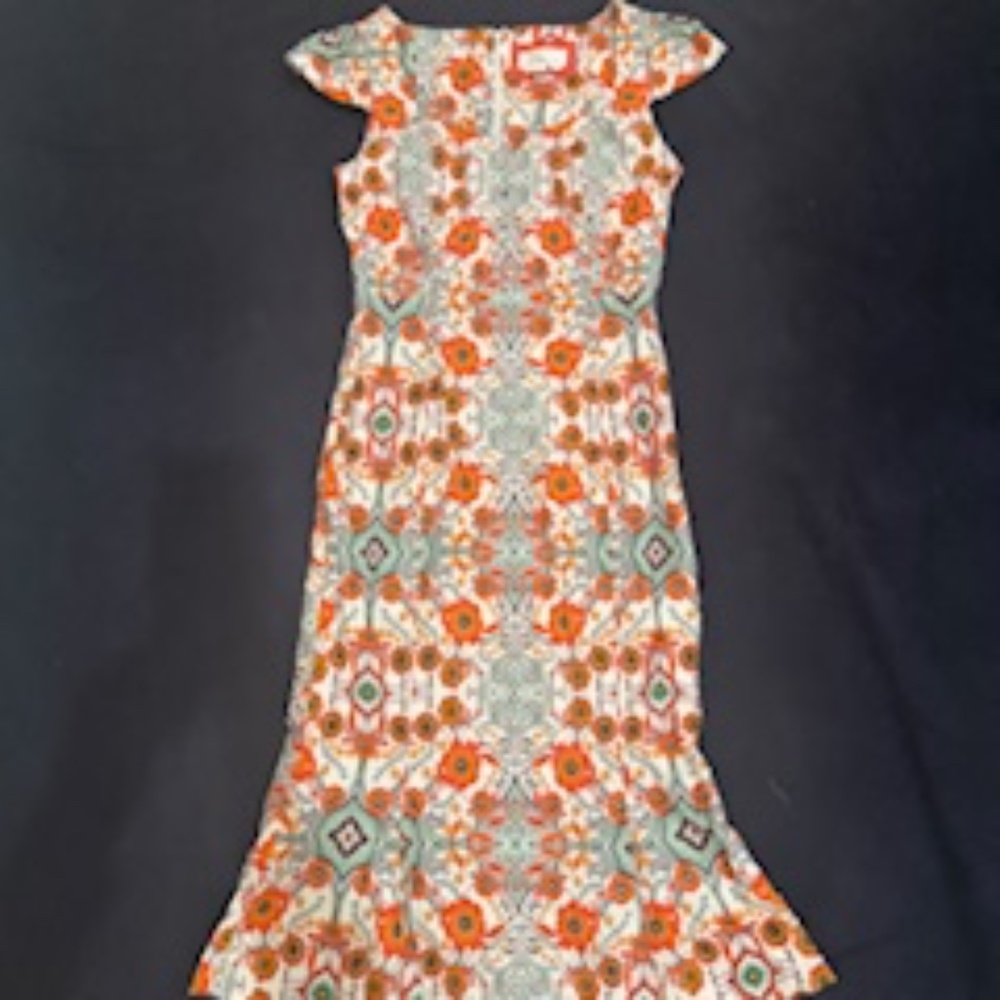 WORN ONCE!  ANTHROPOLOGIE The Cecily Fit & Flare Sweetheart Dress, Medium, $170